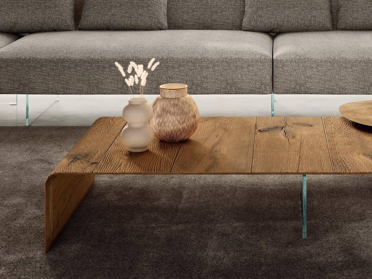 Guéridon moderne avec finition raffinée et style décoratif